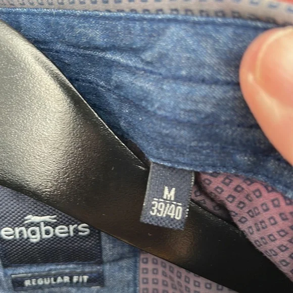 engbers a European‎ Casual Button Down size M Regular Fit - Picture 9 of 10